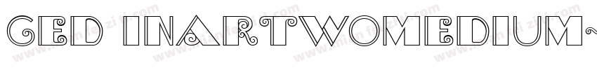 GED inarTwoMedium字体转换